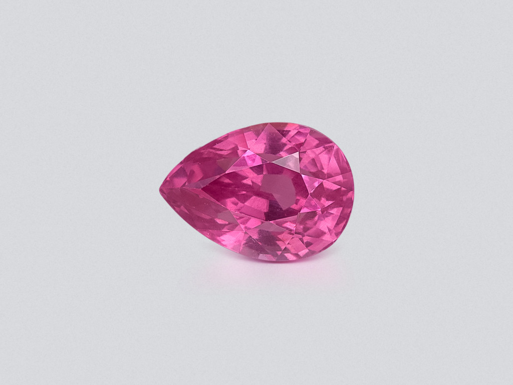 Pink spinel Mahenge pear cut  2.06 carats, Tanzania Image №1