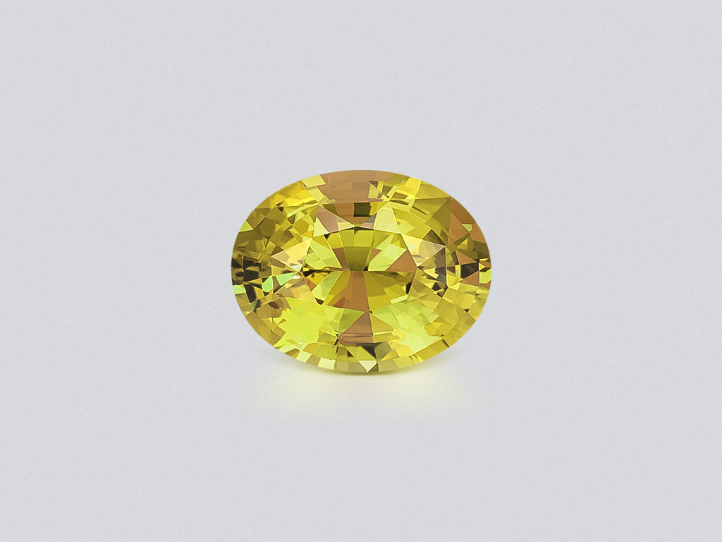 Chrysoberyl oval cut 6.65 carats, Sri Lanka Image №1