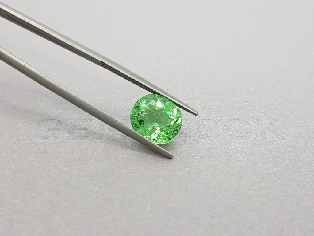 Green Paraiba tourmaline 4.45 ct, Mozambique Image №4