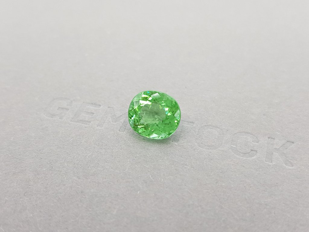 Green Paraiba tourmaline 4.45 ct, Mozambique Image №2