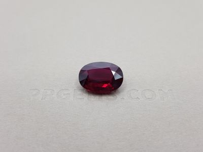 Ruby cut oval 6.02 ct, Mozambique photo
