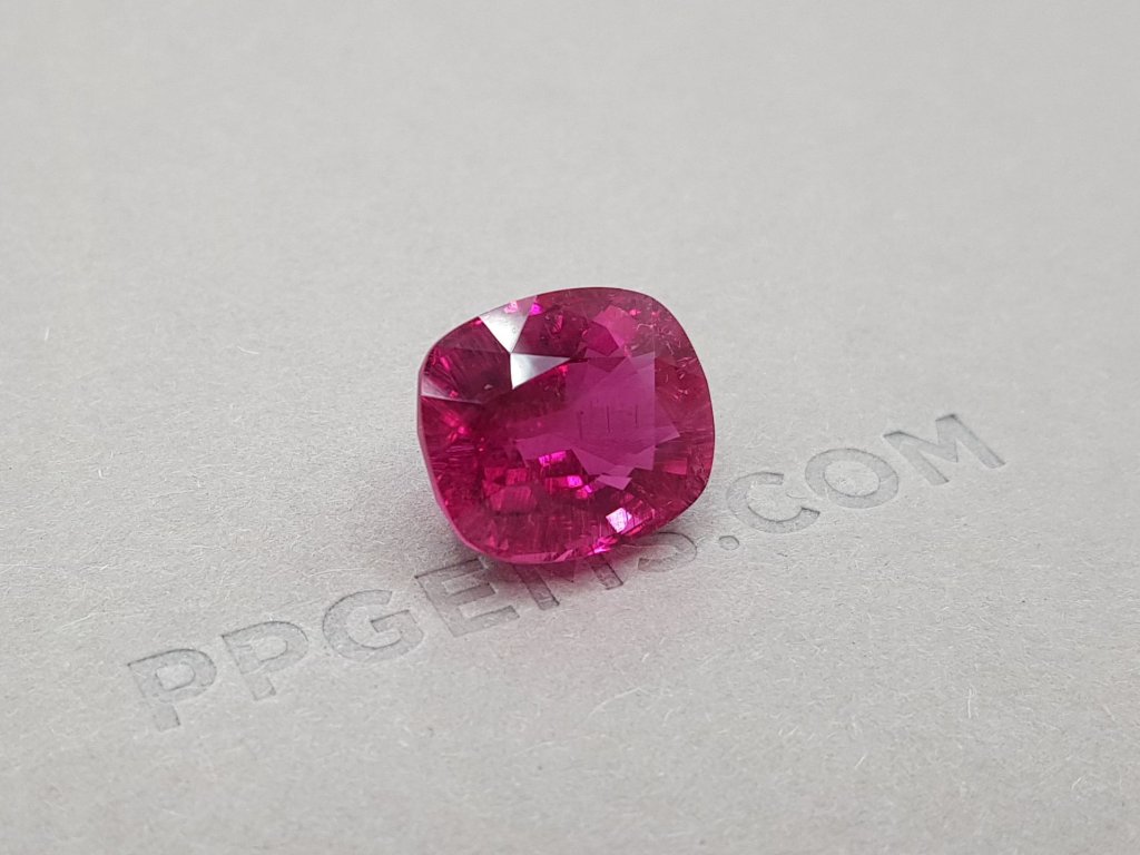 Cushion cut rubellite 16.51 ct Image №3