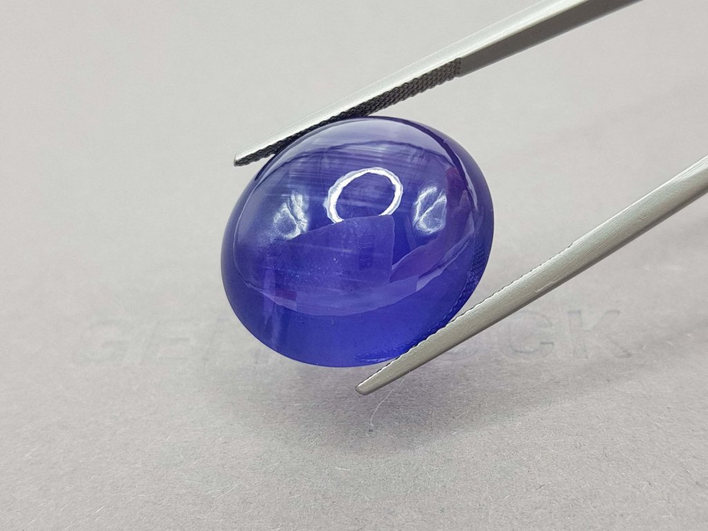 Color change cabochon star sapphire 62.94 ct, Sri Lanka, GRS Platinum Image №4