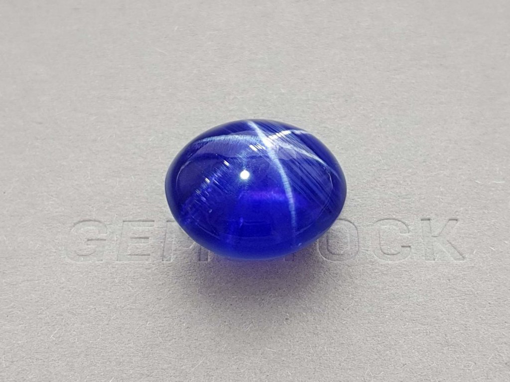 Color change cabochon star sapphire 62.94 ct, Sri Lanka, GRS Platinum Image №2