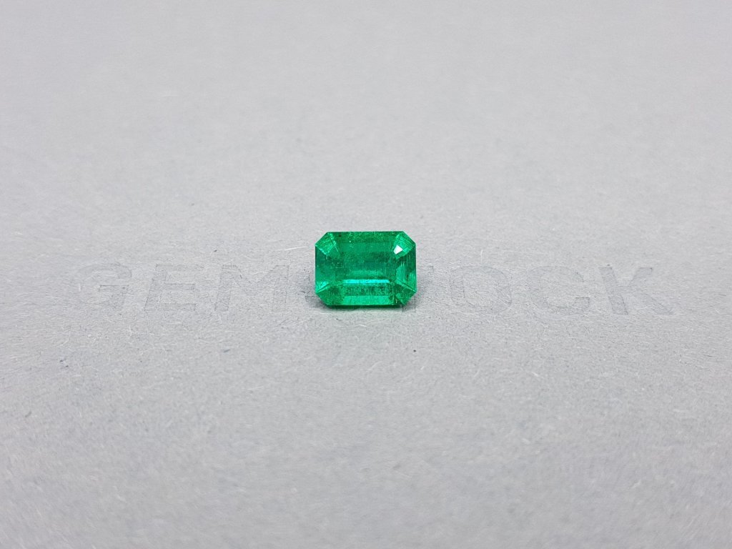 Ring with Muzo Green emerald 1.57 ct in 18K yellow gold Image №4