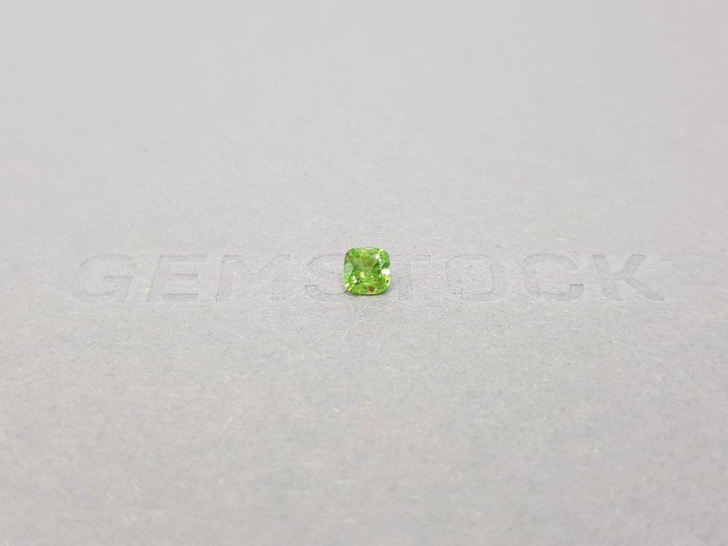 Cushion cut yellow-green tsavorite garnet 0.31 ct Image №2