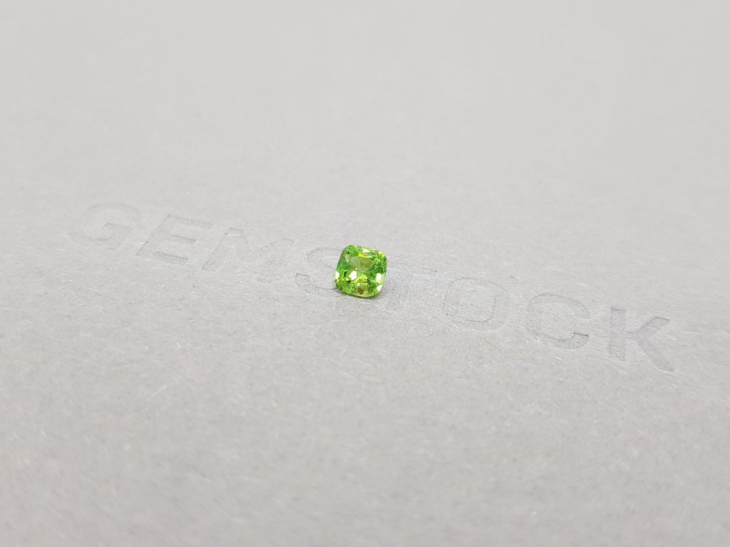 Cushion cut yellow-green tsavorite garnet 0.31 ct Image №4