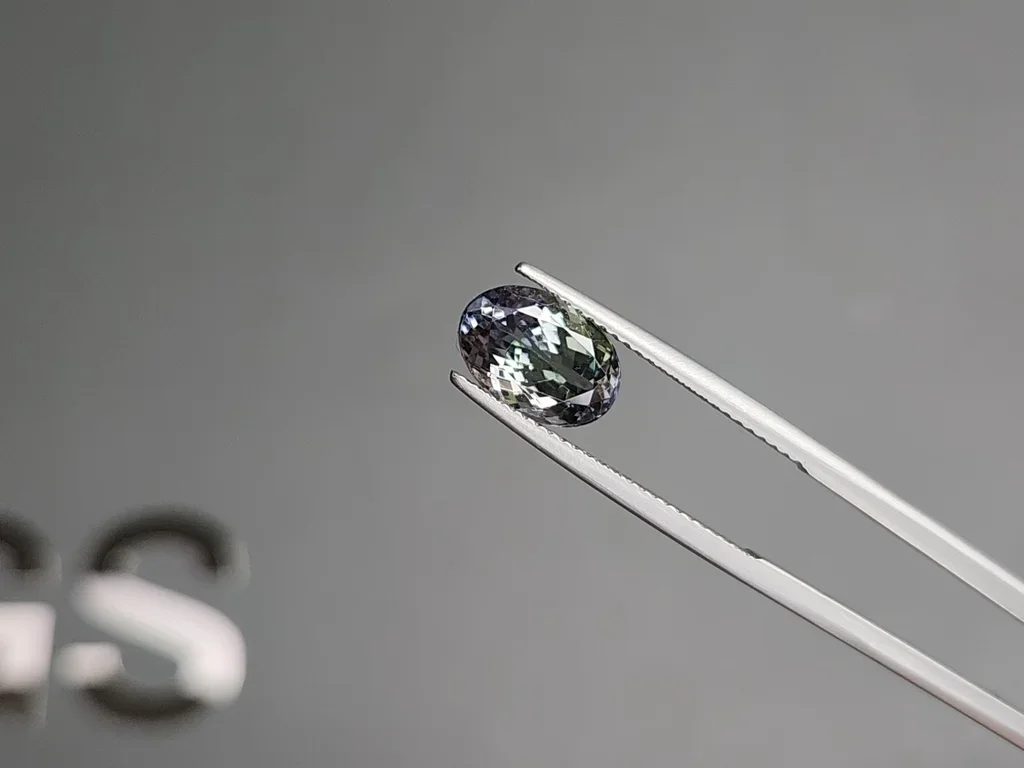 Unheated oval cut tanzanite 3.15 carats, Tanzania Image №3