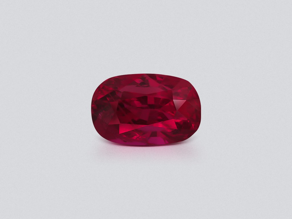 Ruby cushion cut 1.50 carats, Mozambique Image №1
