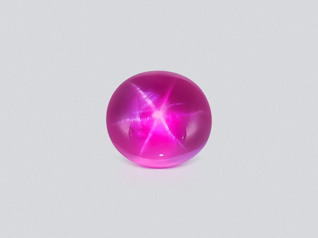 Unheated star ruby cut cabochon 1.06 carats, Burma Image №1