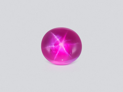 Unheated star ruby cut cabochon 1.06 carats, Burma photo