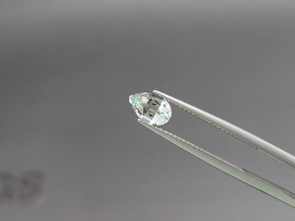 Aquamarine pear cut 1.68 carats, Madagascar Image №3