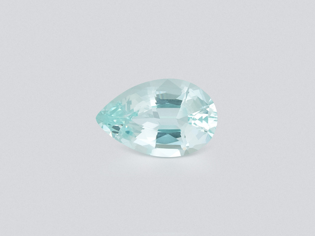 Aquamarine pear cut 1.68 carats, Madagascar Image №1