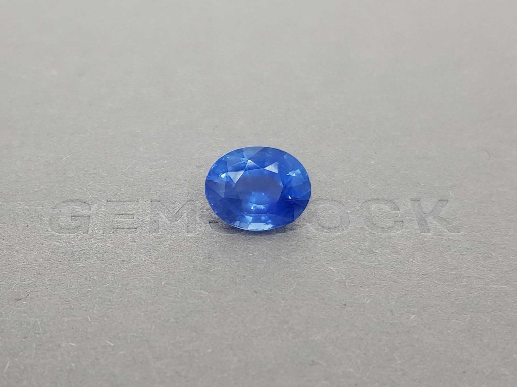 Unheated Cornflower color sapphire 8.04 ct, Sri Lanka, ICA Image №1