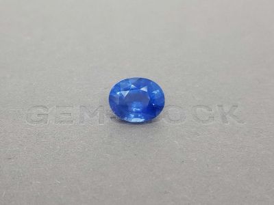 Unheated Cornflower color sapphire 8.04 ct, Sri Lanka, ICA photo