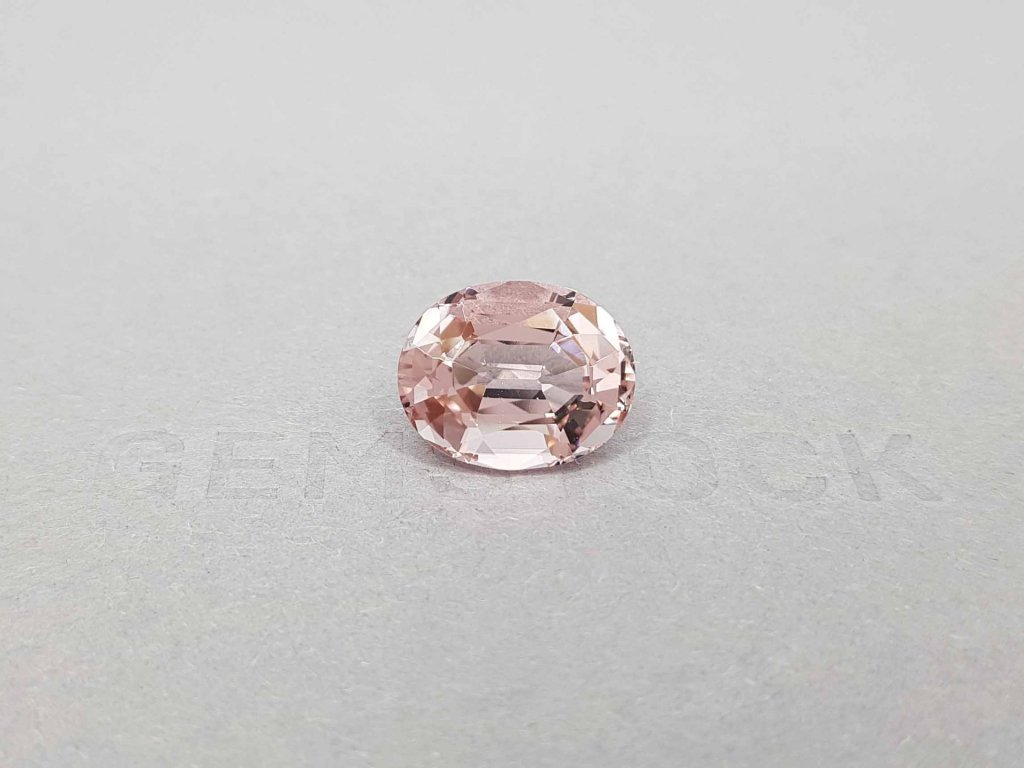 Oval cut morganite, Africa 7.34 ct Image №1