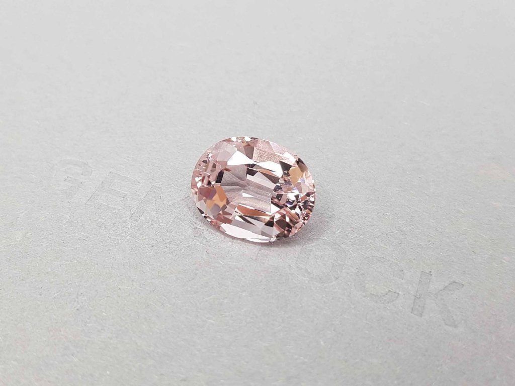 Oval cut morganite, Africa 7.34 ct Image №3