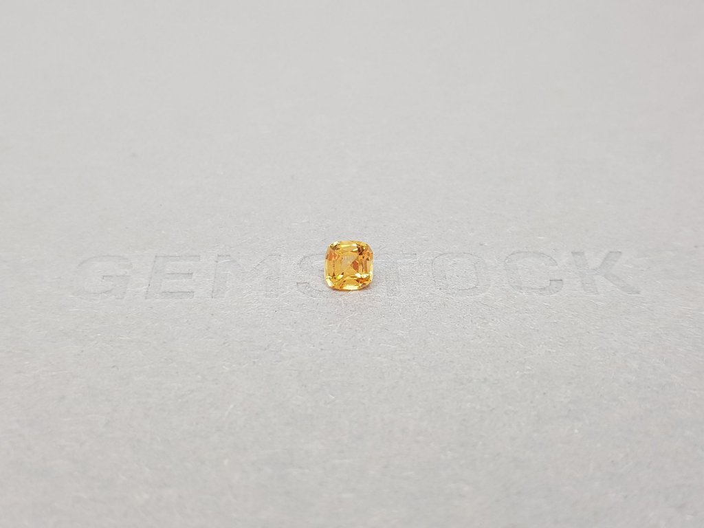 Bright cushion cut spessartine garnet 0.46 ct, Kenya Image №1