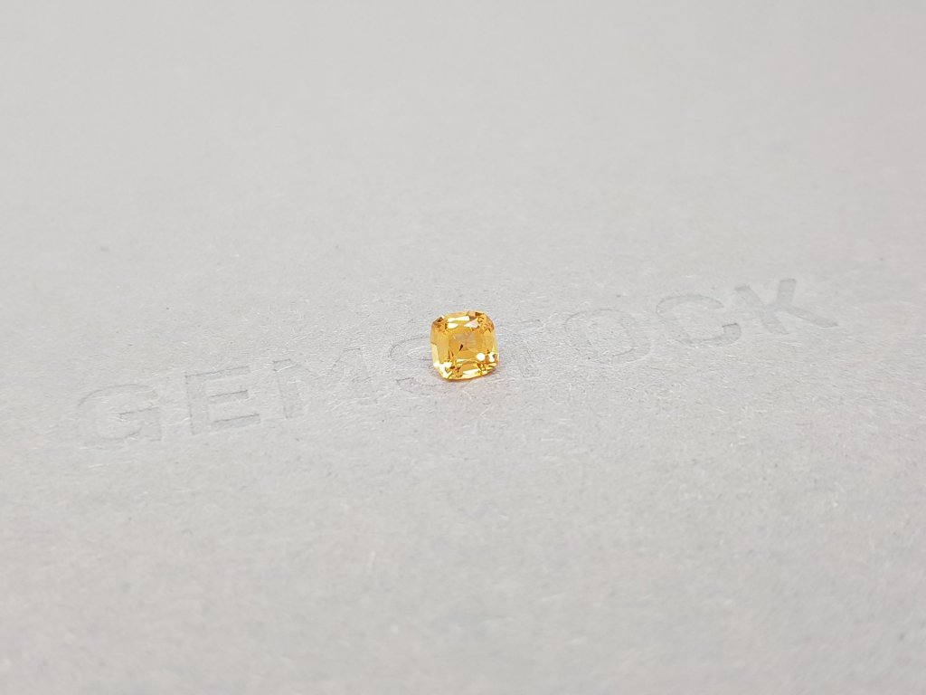 Bright cushion cut spessartine garnet 0.46 ct, Kenya Image №2