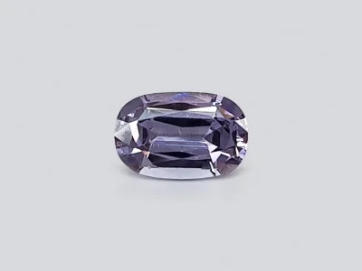 Cushion cut greyish purple spinel 1.90 ct, Burma photo