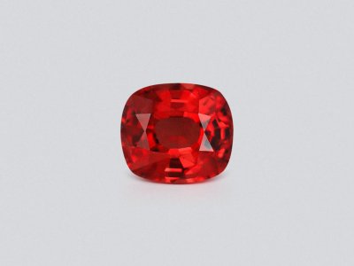 Vivid red spinel in cushion cut 1.03 carats photo