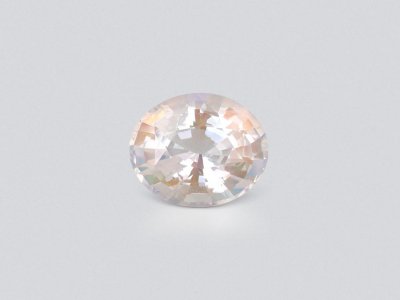 Rainbow moonstone in oval cut 9.84 carats, Madagascar  photo