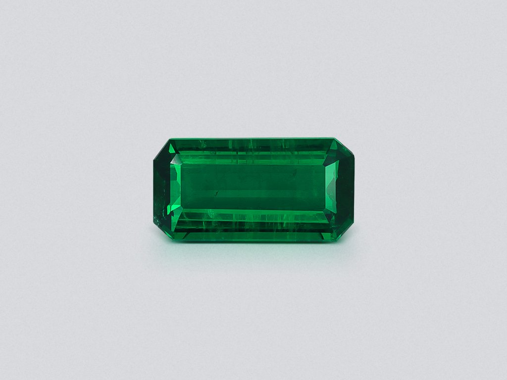 Emerald Vivid Green octagon cut 1.61 carats, Pakistan Image №1