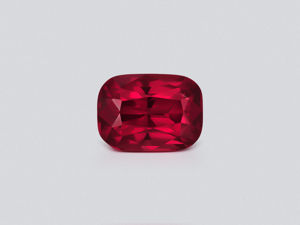 Unheated ruby cushion cut 2.07 carats, Tanzania Image №1