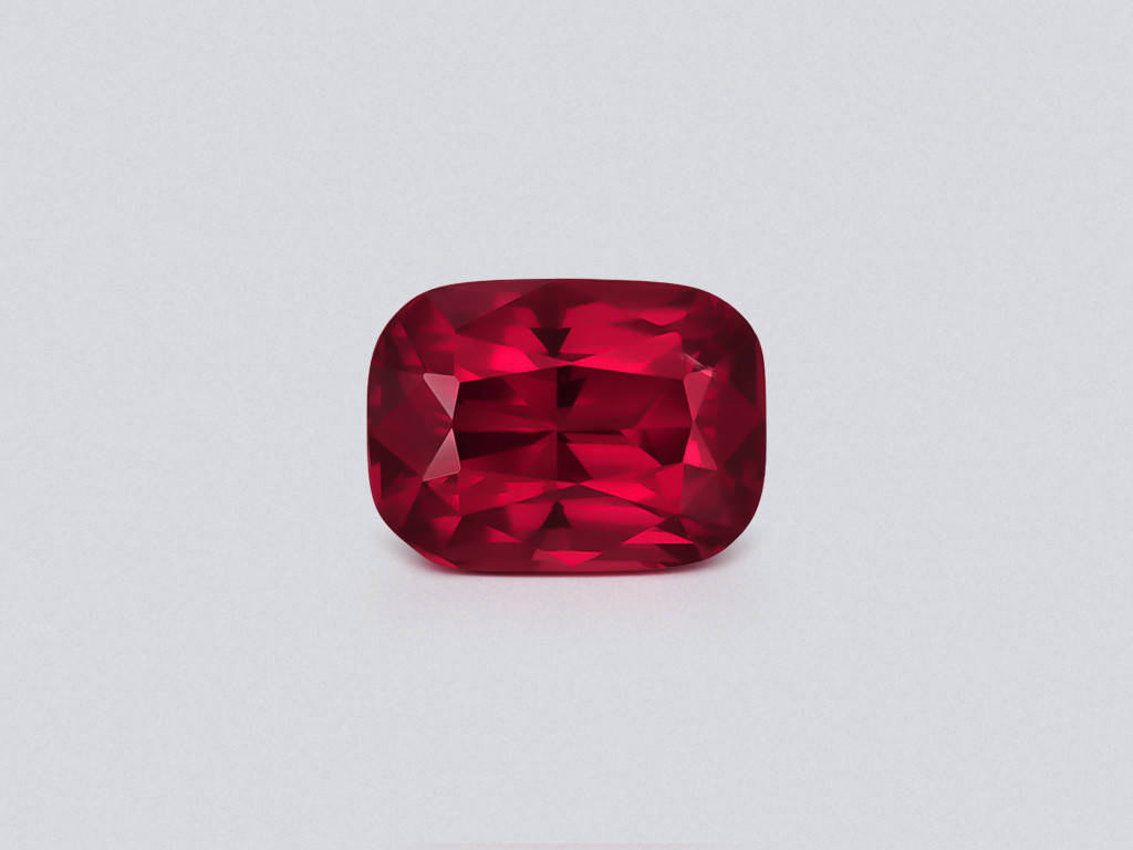 Unheated ruby cushion cut 2.07 carats, Tanzania Image №1