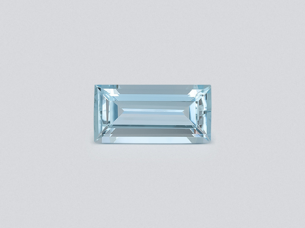 Aquamarine baguette cut 3.64 carats, Madagascar  Image №1