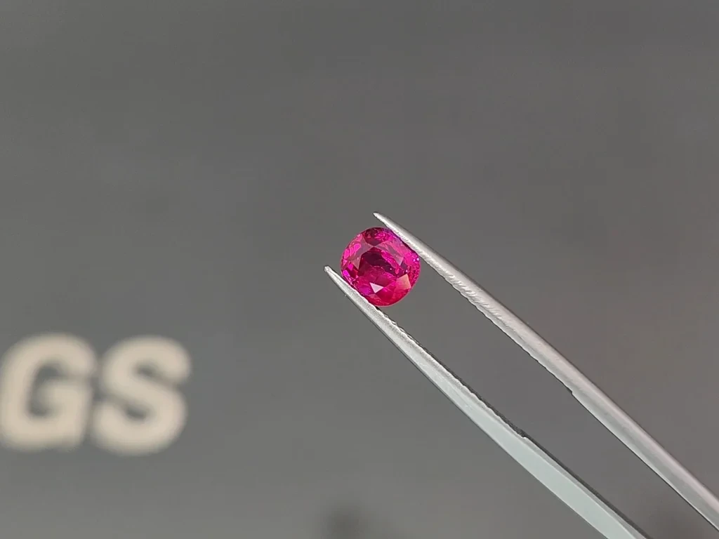Unheated ruby cushion cut 1.46 carats, Burma  Image №3