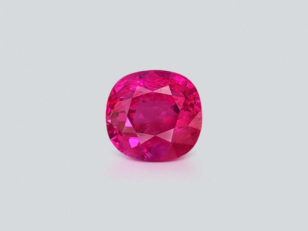Unheated ruby cushion cut 1.46 carats, Burma  Image №1