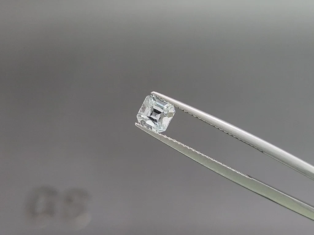 Set of aquamarines octagon cut 1.60 carats, Madagascar Image №2