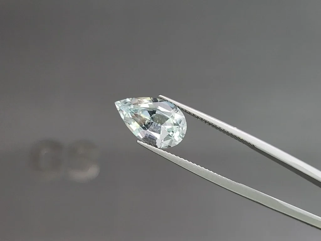 Set of aquamarines  pear cut 10.41 carats, Madagascar Image №3