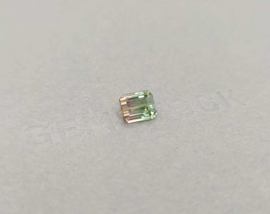 Watermelon tourmaline octagon cut 1.94 ct, Mozambique Image №4