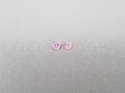 Pair of pink spinels in octagon cut 0.62 ct, Tanzania photo
