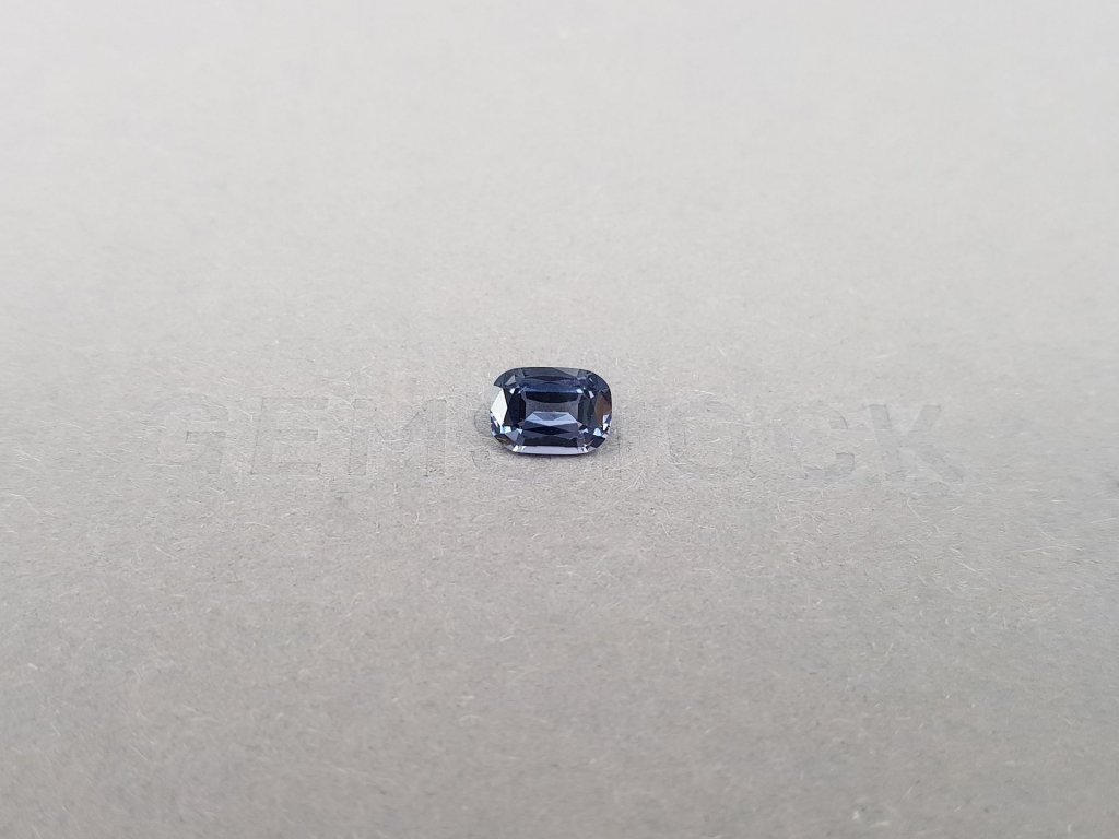 Cushion cut Burmese blue-gray spinel 1.21 ct Image №2