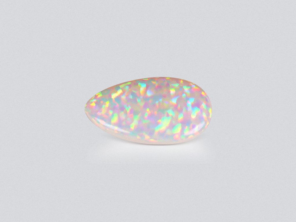 Large white opal pear cut 63.15 carats, Ethiopia Image №1