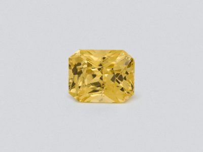 Unheated yellow sapphire radiant cut 1.12 carats, Sri Lanka photo