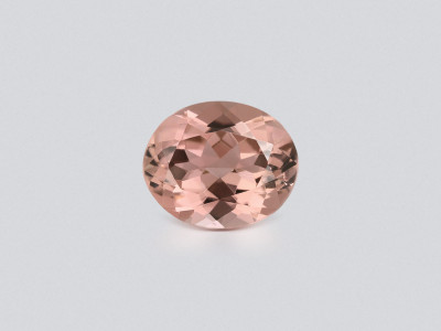 Tourmaline pink orange oval cut 6.33 carats, Africa photo