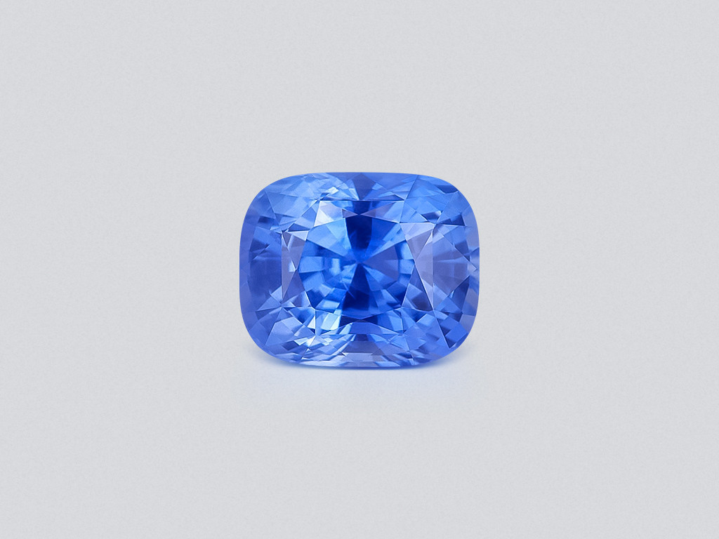 Unheated sapphire cushion cut 3.61 carats, Sri Lanka Image №1