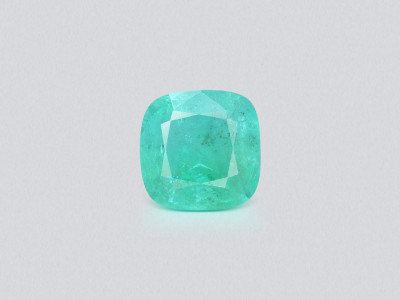 Neon Paraíba tourmaline cushion cut 4.70 carats, Mozambique photo