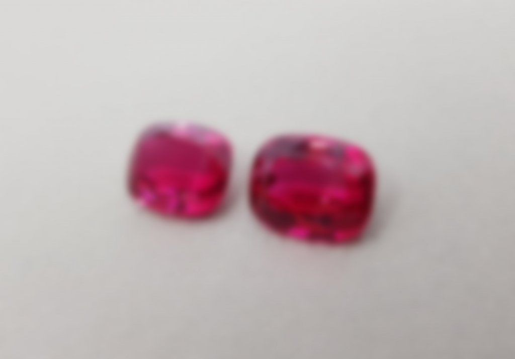 Red pair spinel Mahenge 35+ ct. Gübelin: Tanzania Image №4