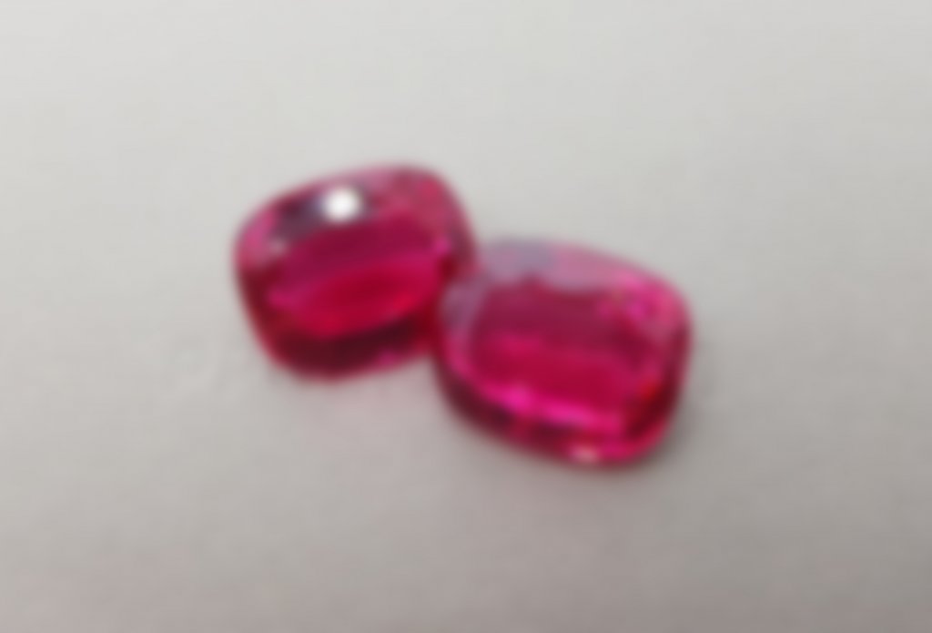Red pair spinel Mahenge 35+ ct. Gübelin: Tanzania Image №3