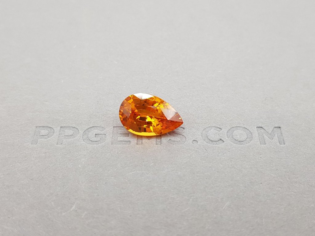 Spessartine pear cut 5.11 ct Image №1