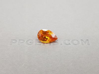 Spessartine pear cut 5.11 ct photo