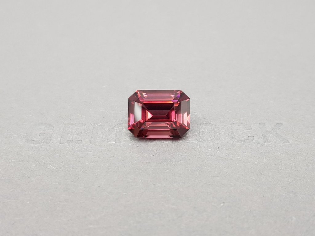 Rare intense red zircon 8.08 ct, Tanzania Image №1