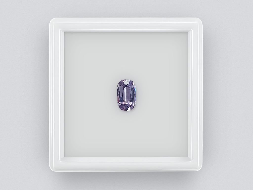 Violet spinel in cushion cut 1.17 ct, Burma Image №1