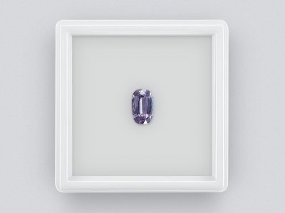 Violet spinel in cushion cut 1.17 ct, Burma photo