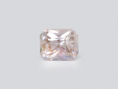 Rainbow moonstone in radiant cut 10.82 carats, Madagascar photo